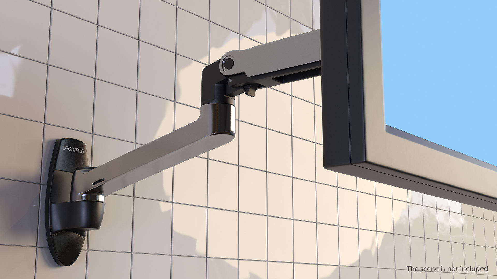 Mount Monitor Arm Ergotron LX 3D model