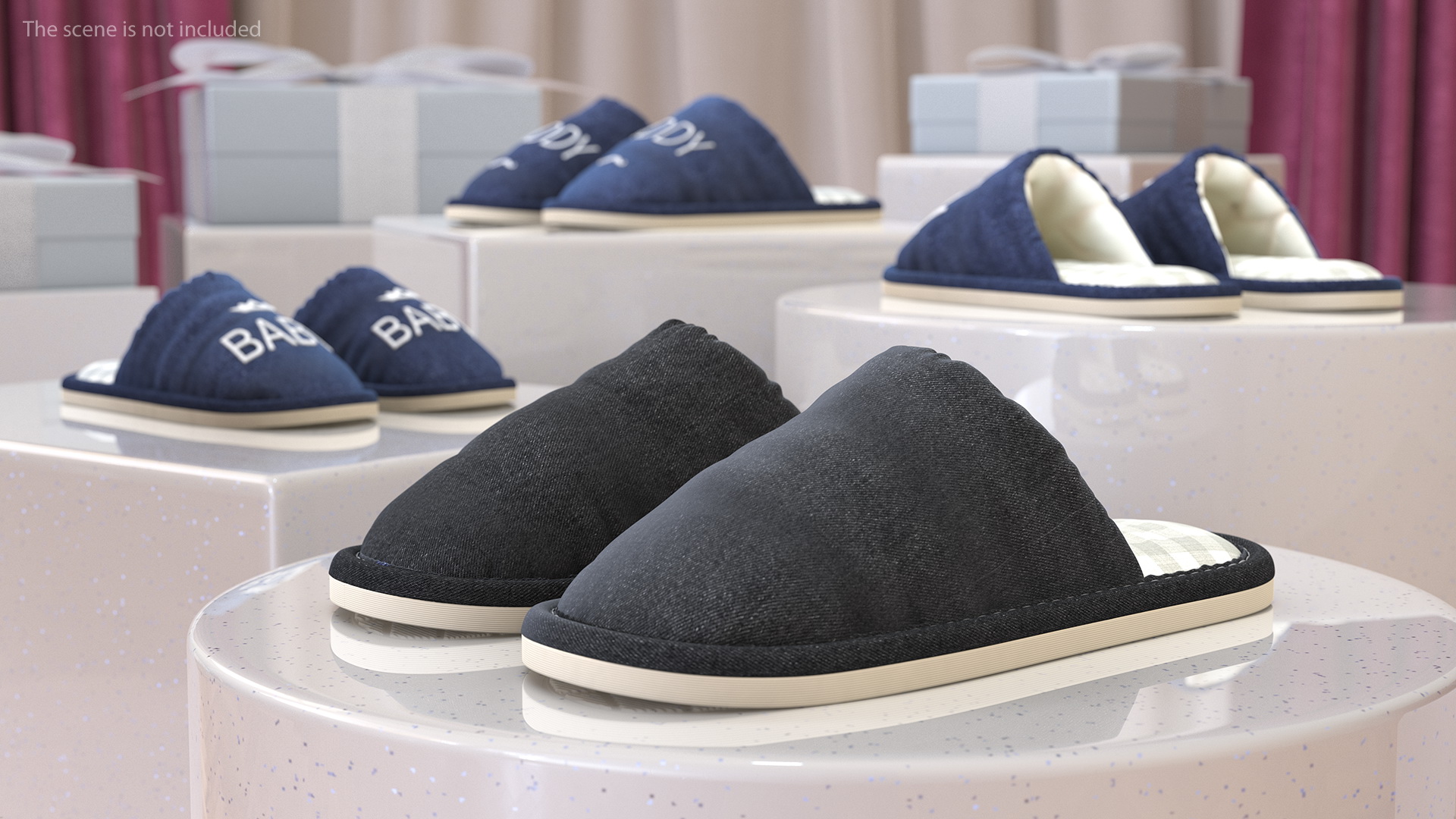 House Slippers Generic 3D