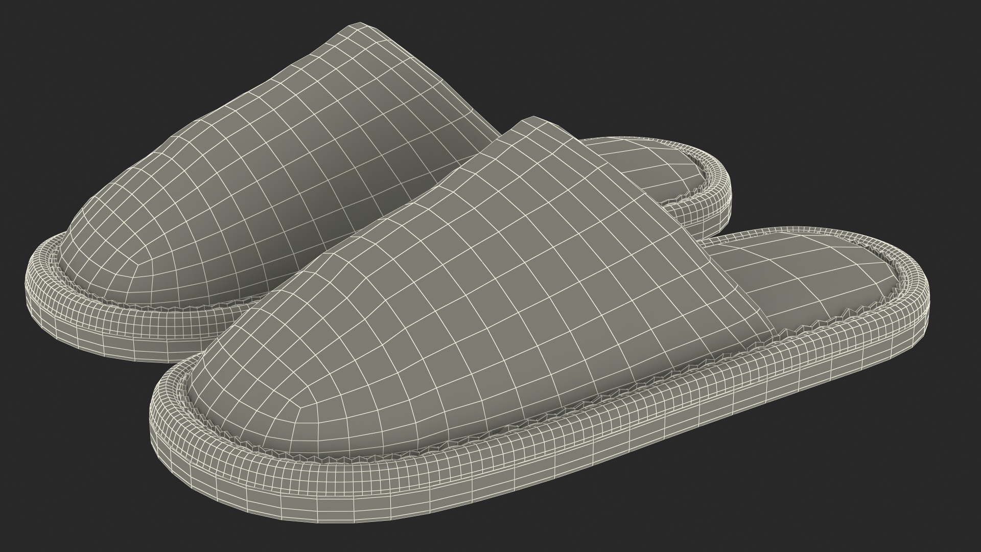 House Slippers Generic 3D