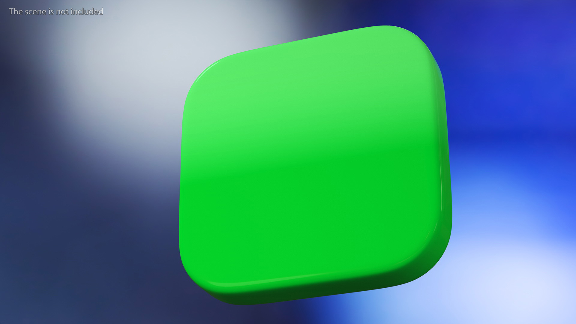 3D iPhone iOS Numbers Icon model