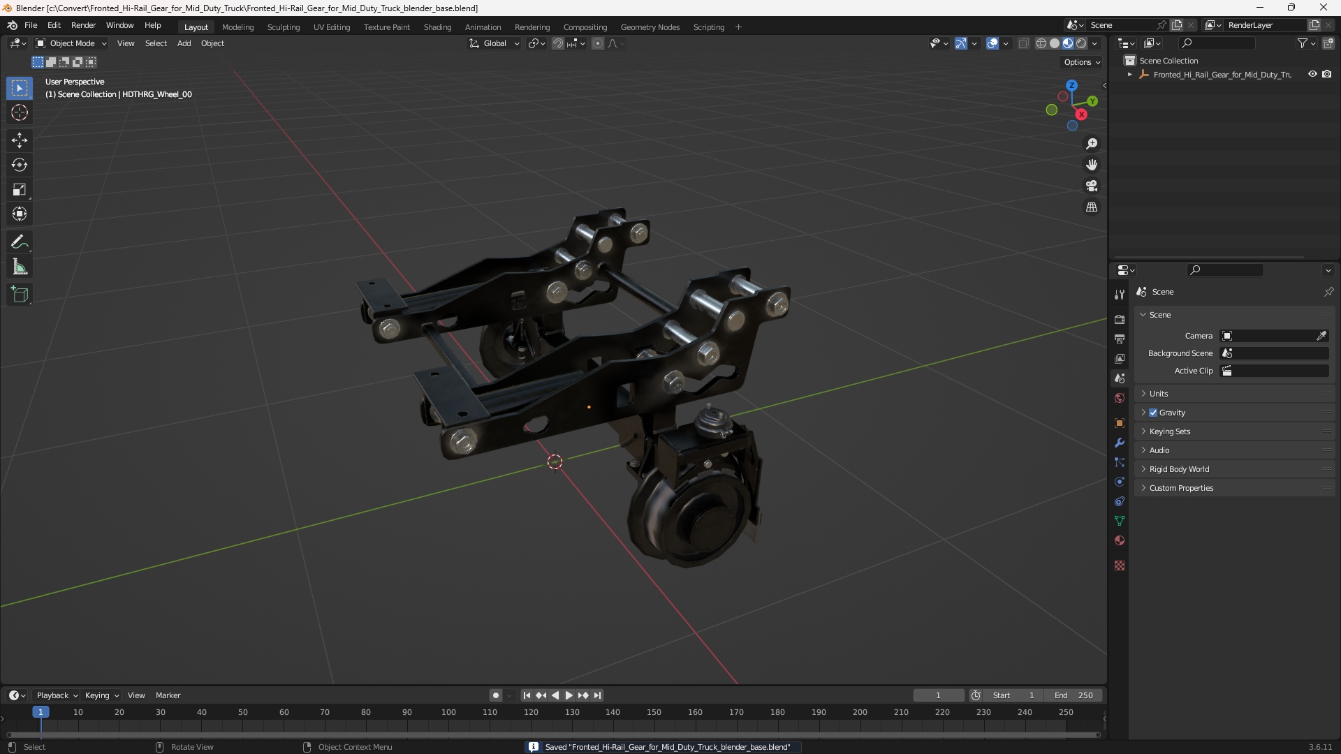 Fronted Hi-Rail Gear for Mid Duty Truck - view 10
