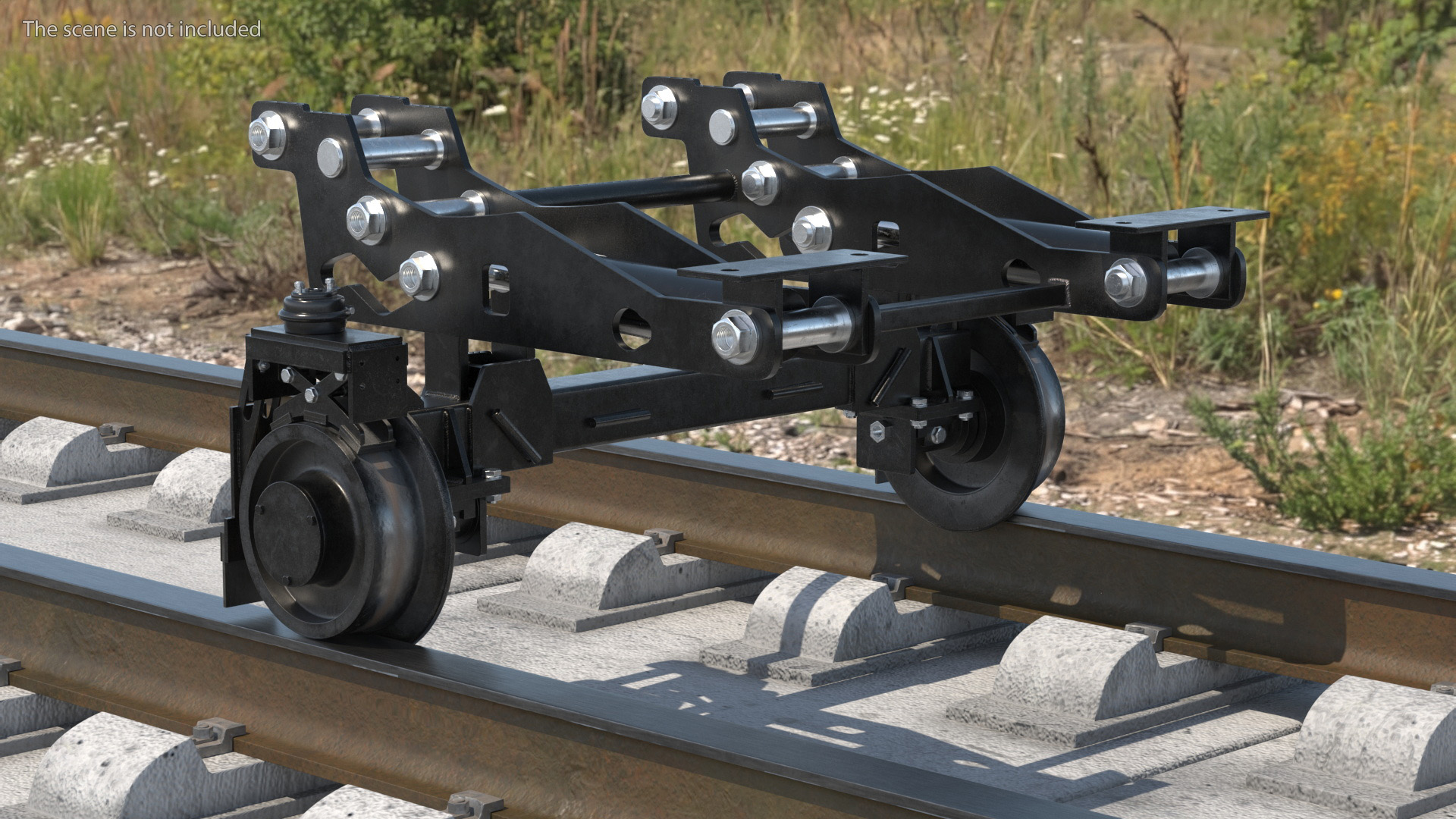 Fronted Hi-Rail Gear for Mid Duty Truck - view 3