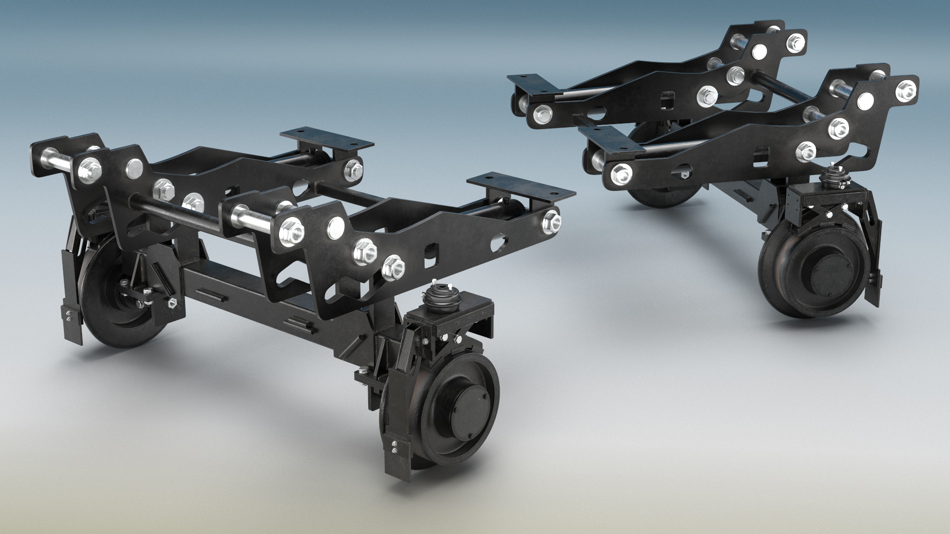 Fronted Hi-Rail Gear for Mid Duty Truck - view 4
