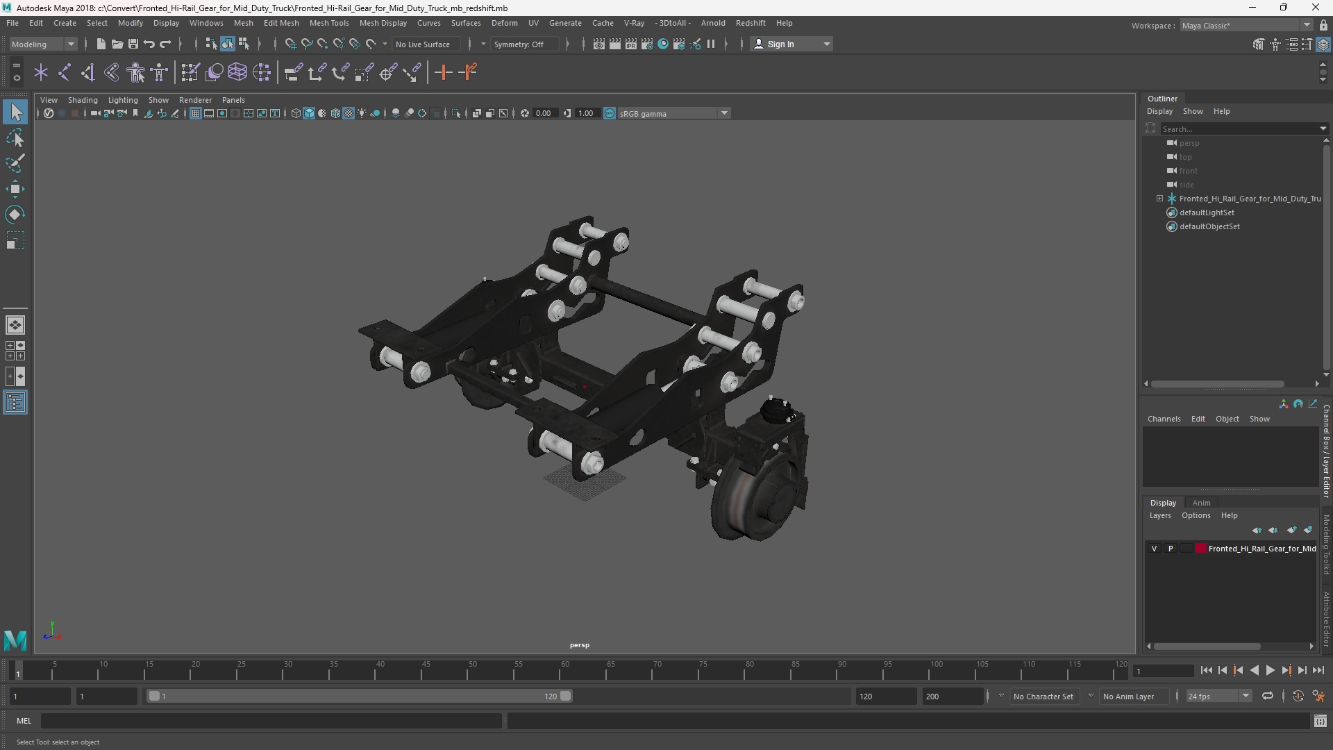Fronted Hi-Rail Gear for Mid Duty Truck - view 11