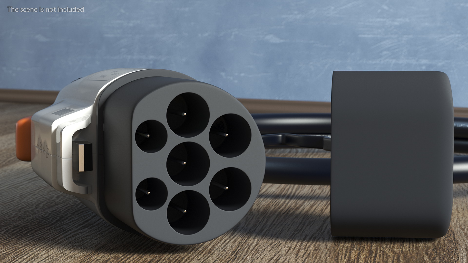 GBT 20234 AC EV Charging Connector 3D model
