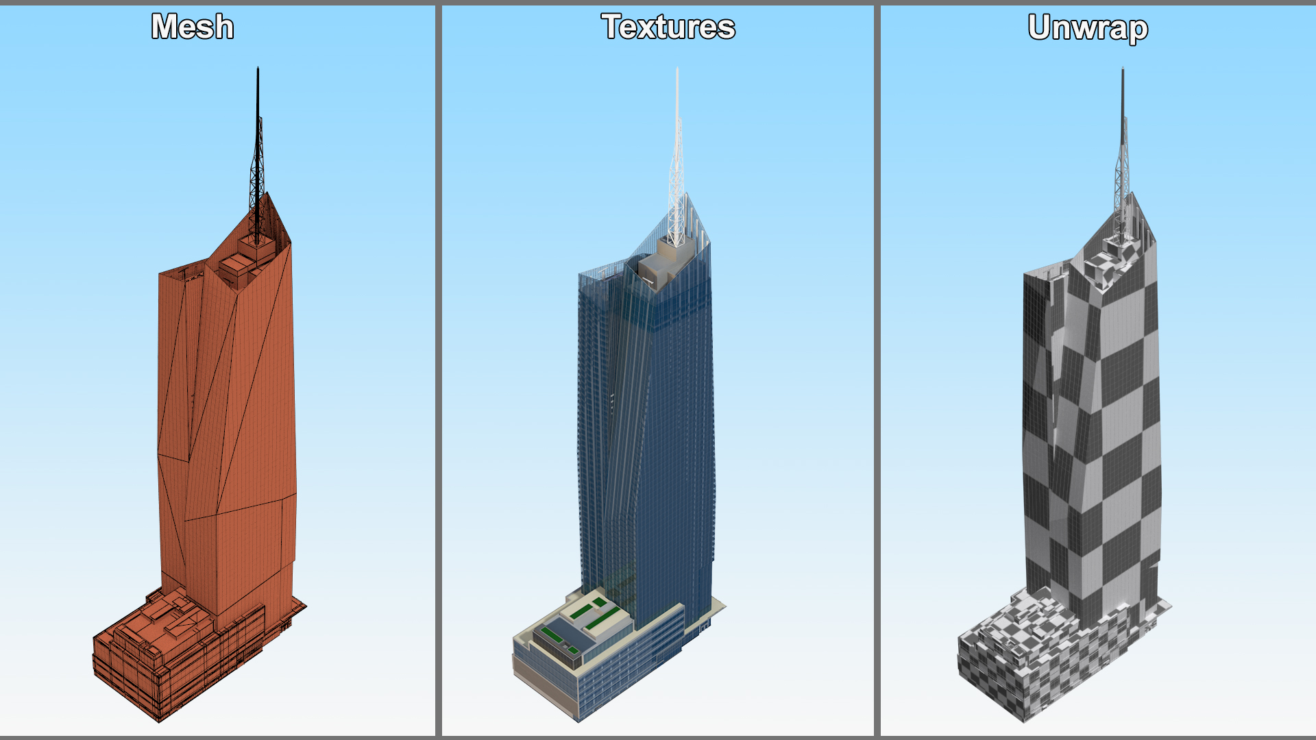3D Bank of America Tower