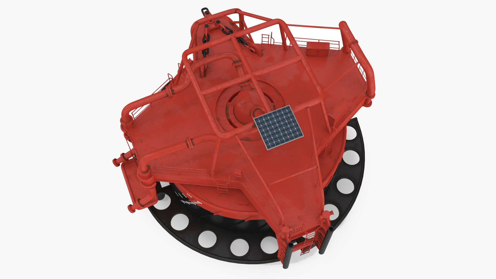3D model Single Point Mooring Buoy