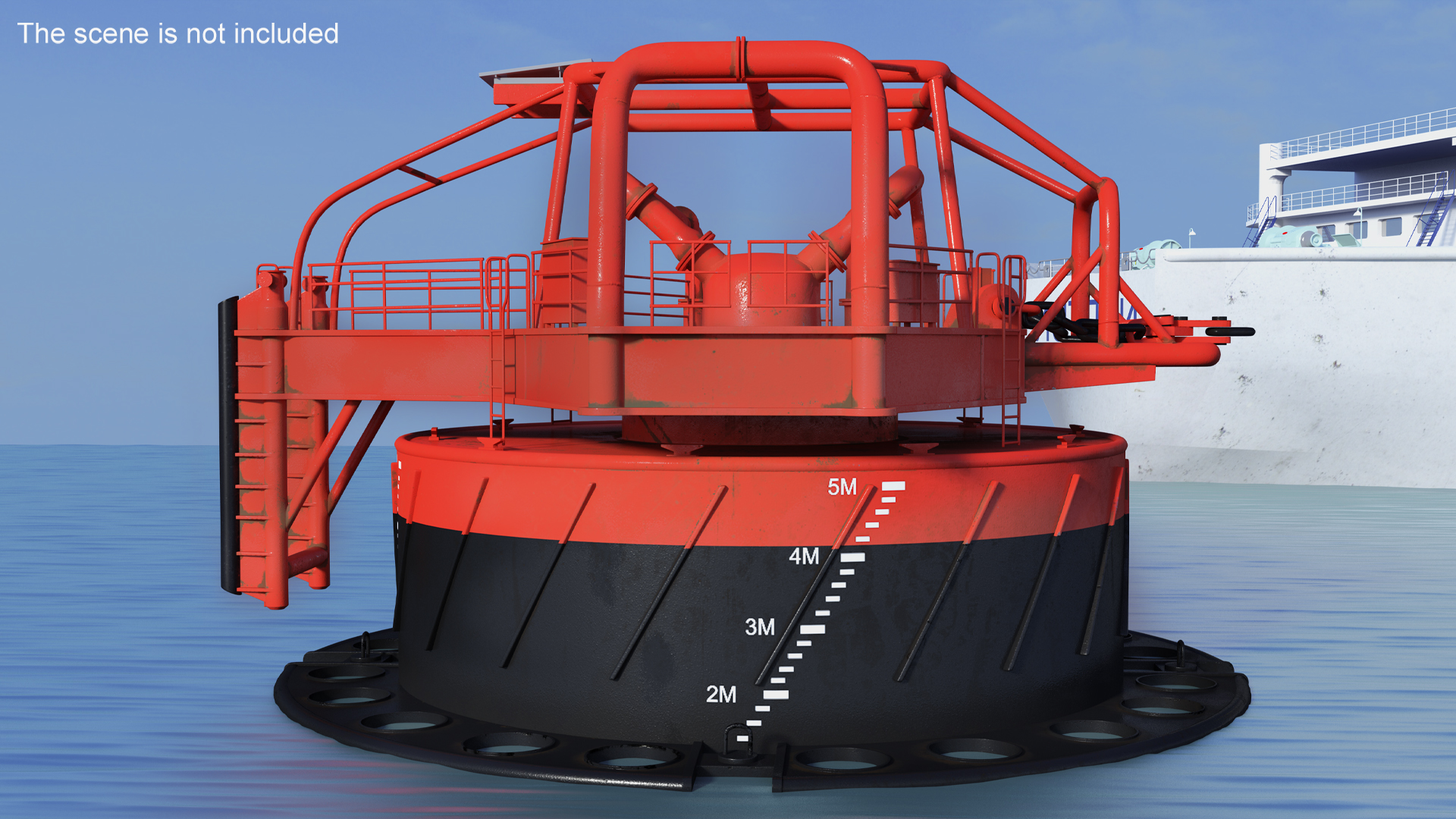 3D model Single Point Mooring Buoy