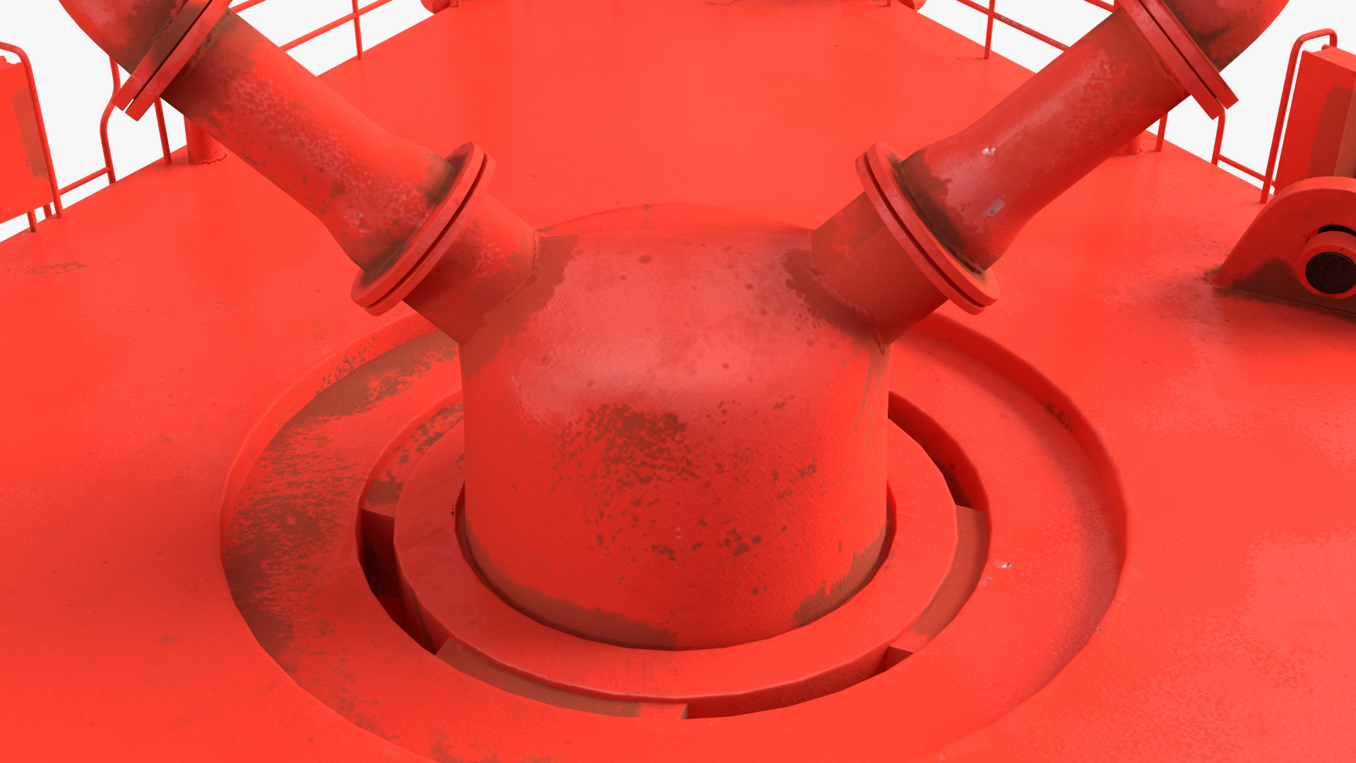 3D model Single Point Mooring Buoy