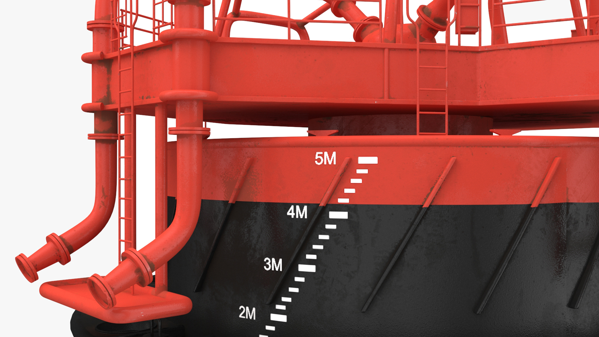 3D model Single Point Mooring Buoy