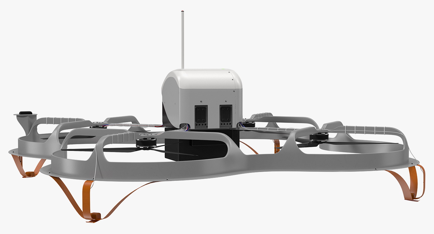 3D model Delivery Cargo Drone