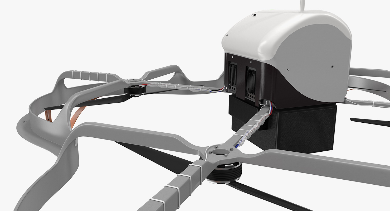 3D model Delivery Cargo Drone