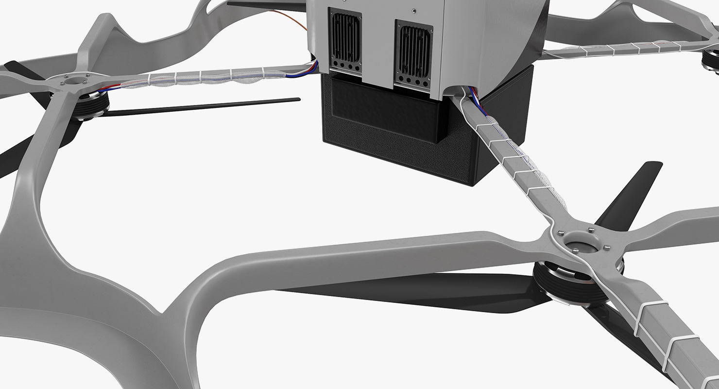 3D model Delivery Cargo Drone