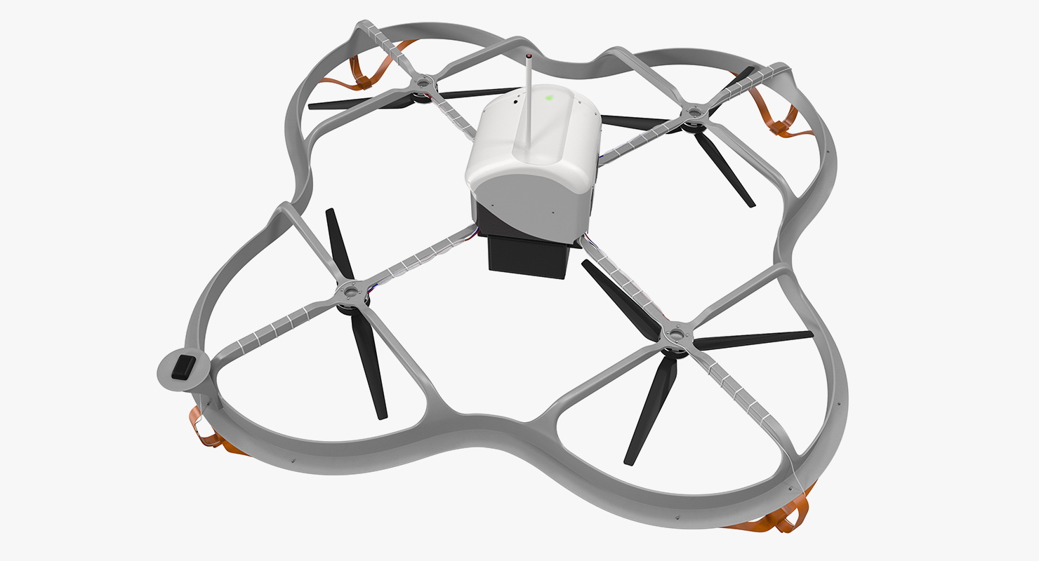 3D model Delivery Cargo Drone