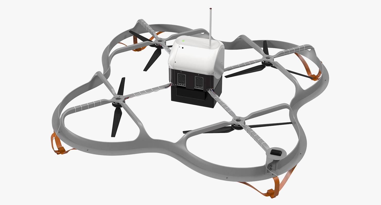 3D model Delivery Cargo Drone