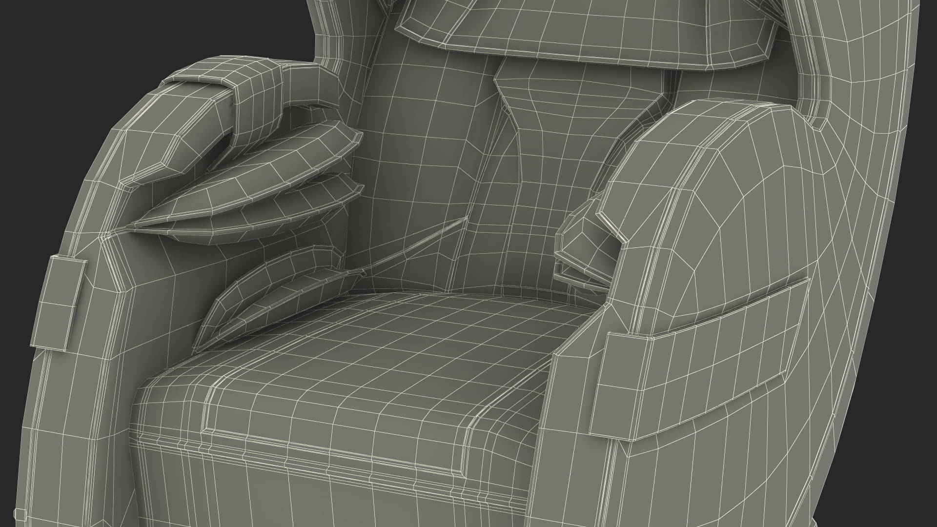 Real Relax Massage Chair 3D model