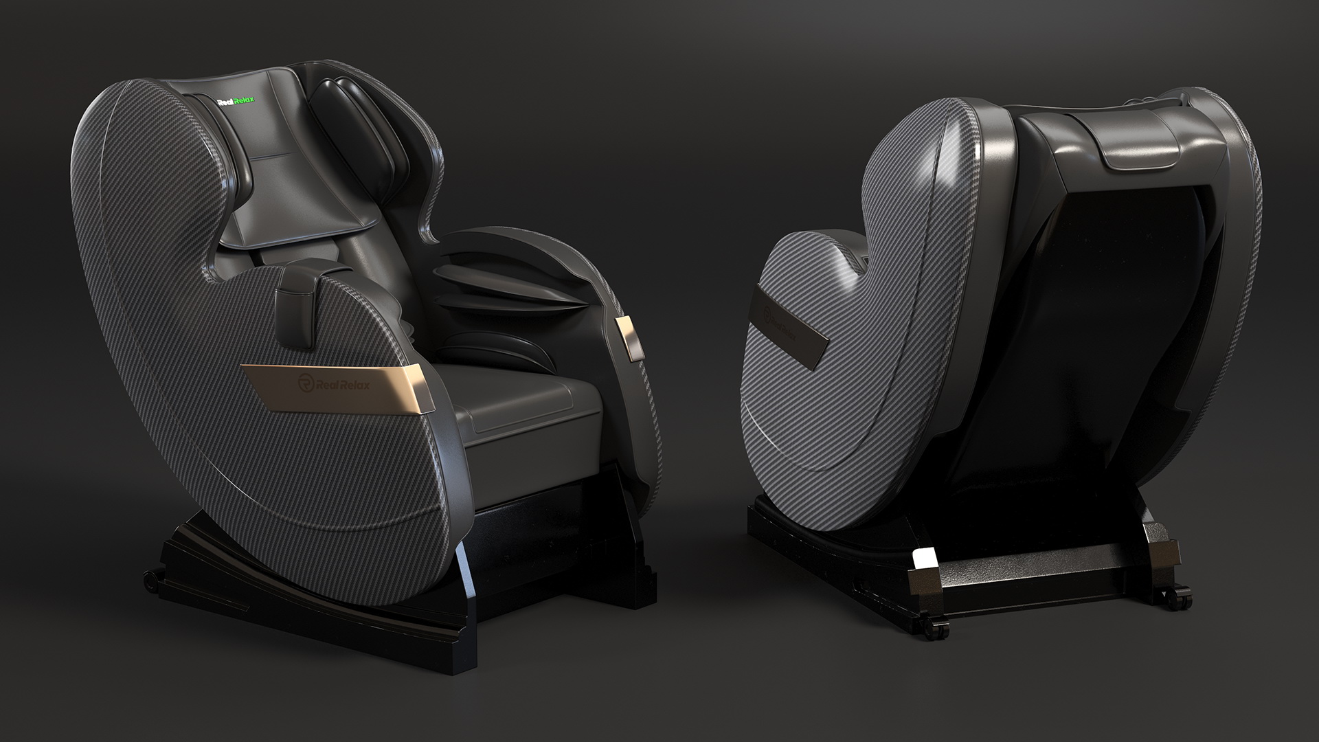 Real Relax Massage Chair 3D model