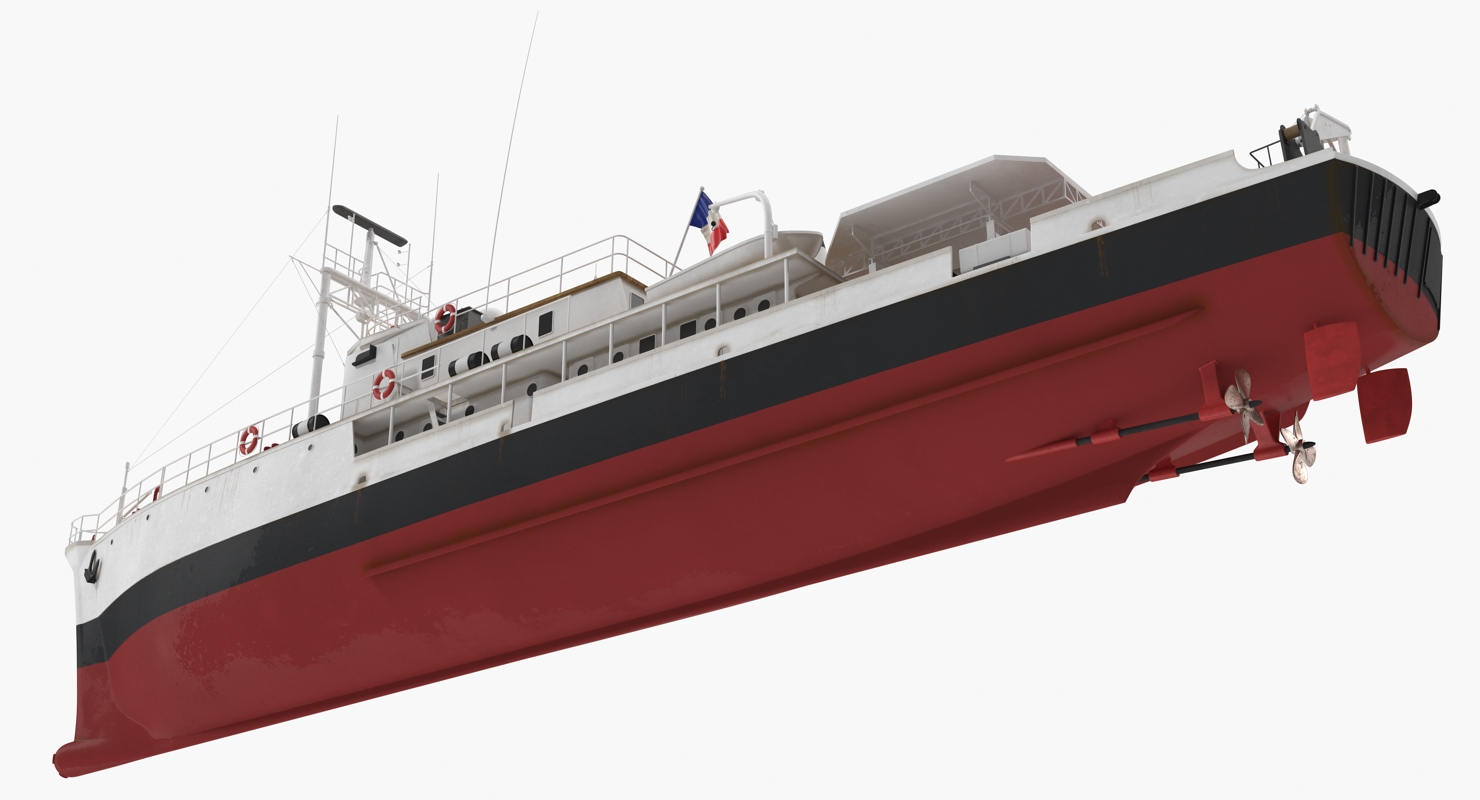 3D Research Vessel Calypso model