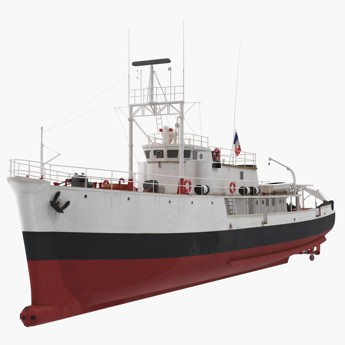 Research Vessel Calypso, view 5