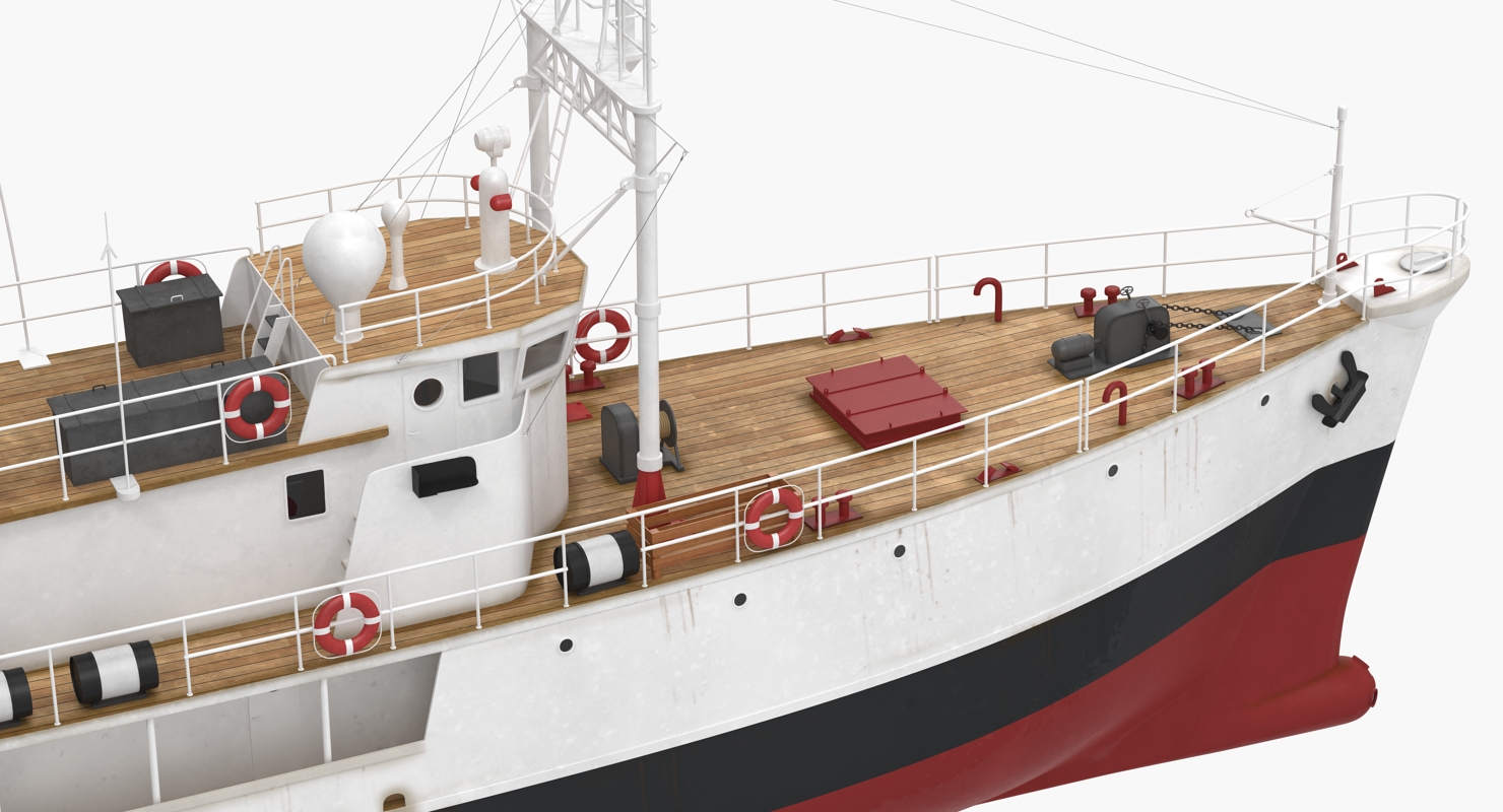 3D Research Vessel Calypso model