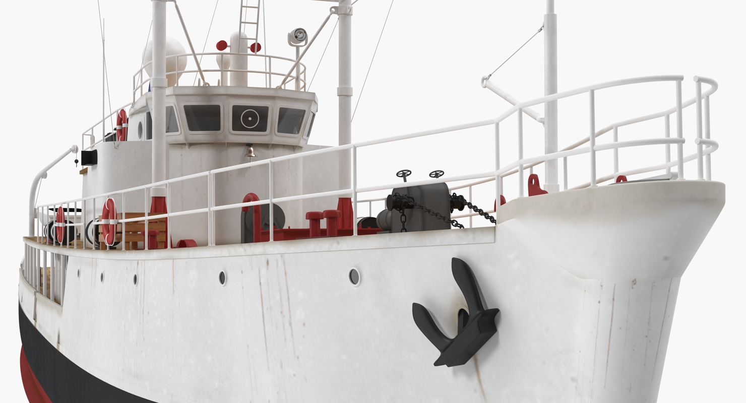 3D Research Vessel Calypso model
