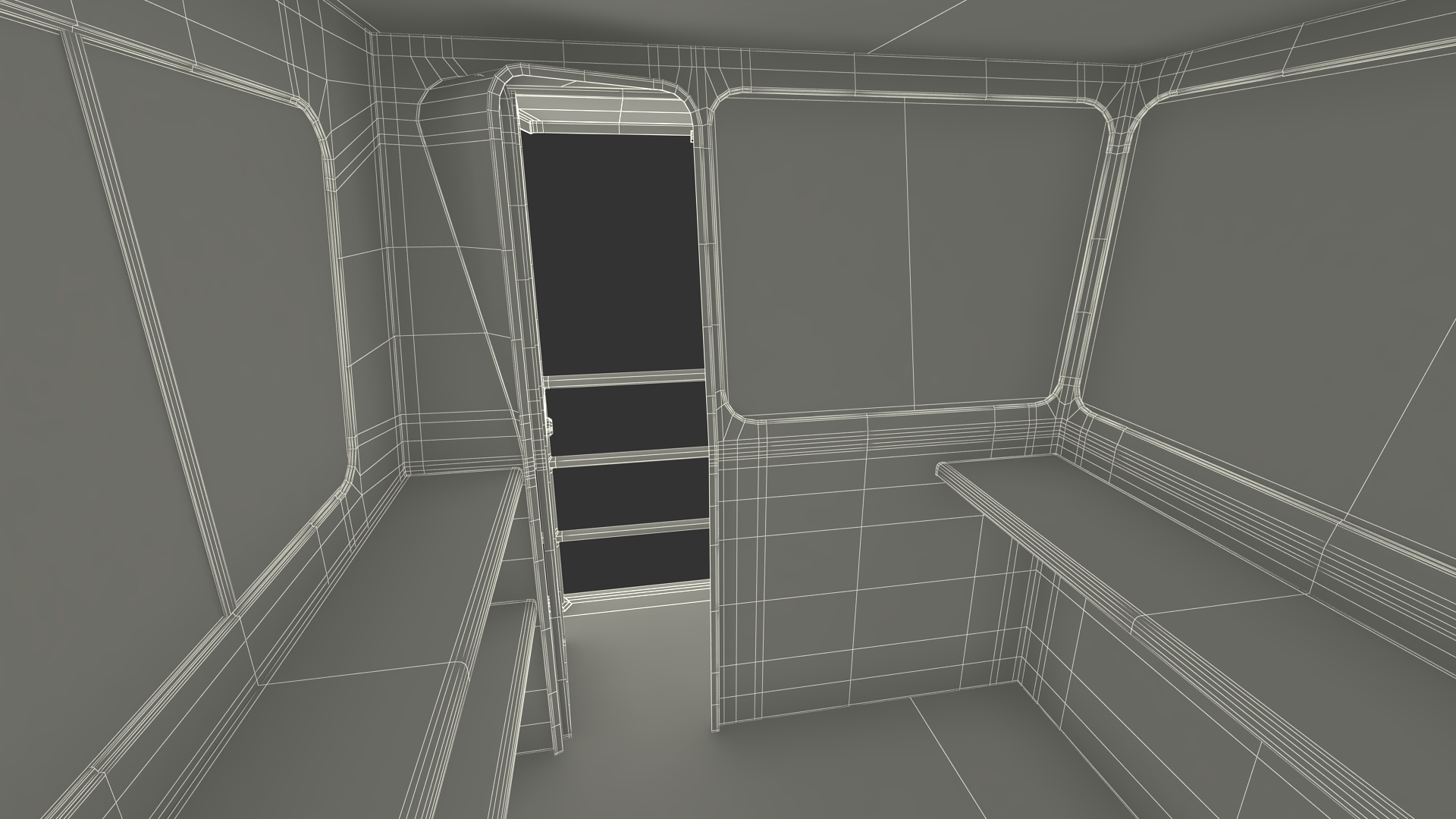 Yellow Lifeguard Tower 3D
