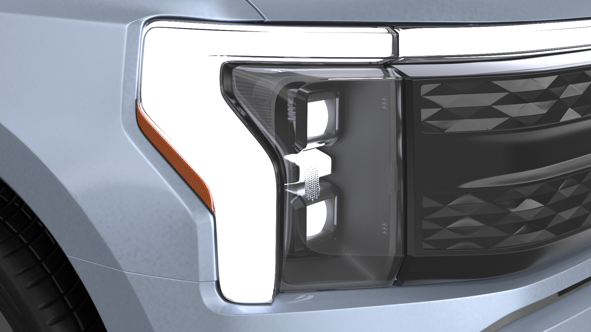 3D Ford F-150 Lightning Light