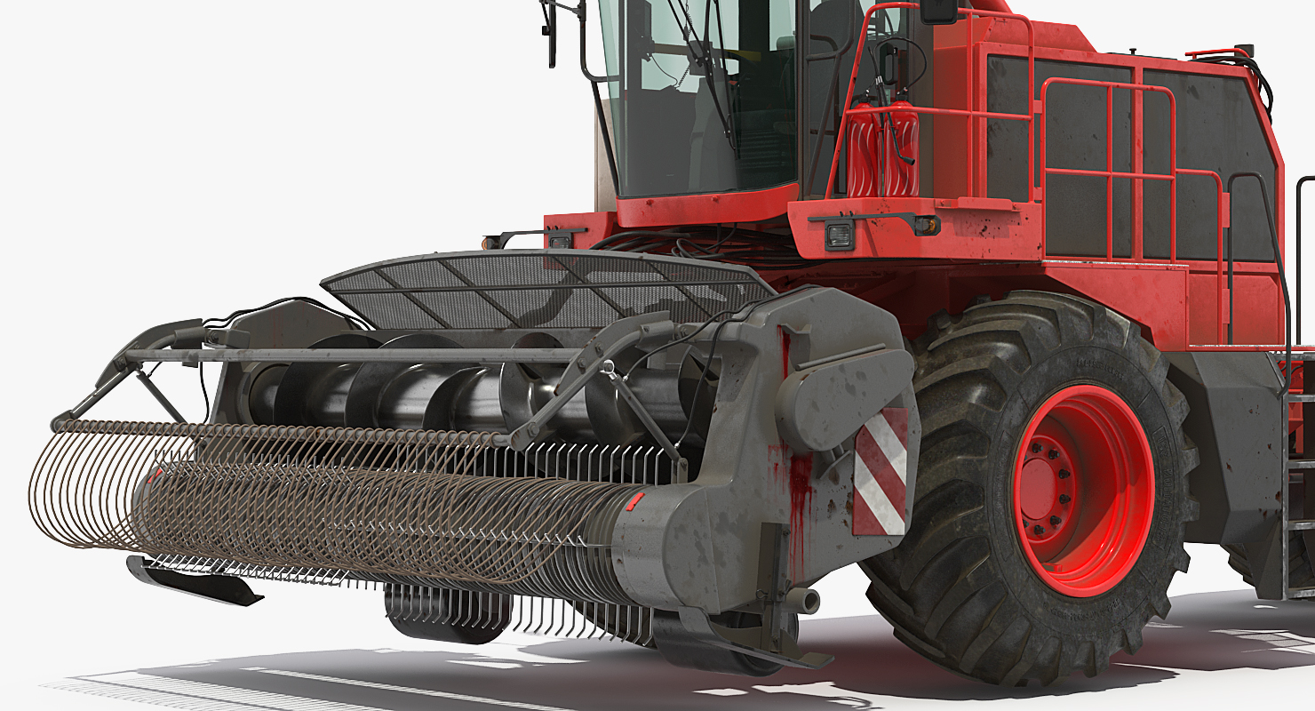 3D Combine Generic Dirty Rigged model