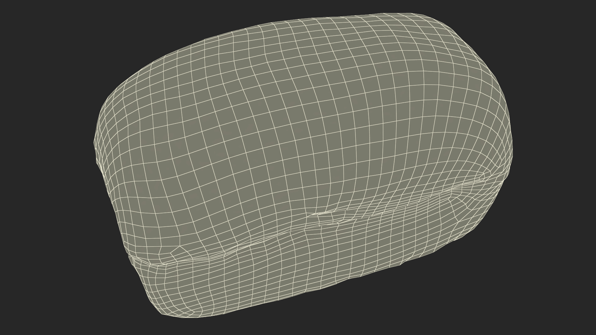 3D Loaf of Bread model
