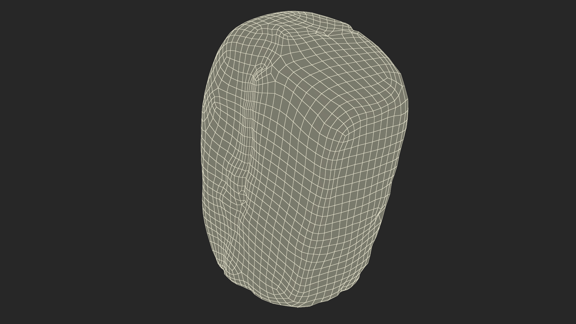3D Loaf of Bread model