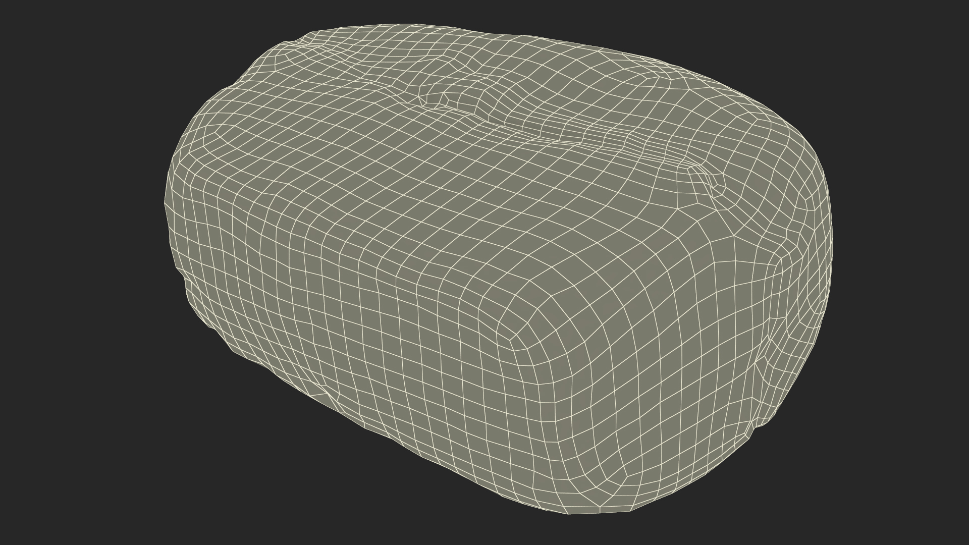 3D Loaf of Bread model