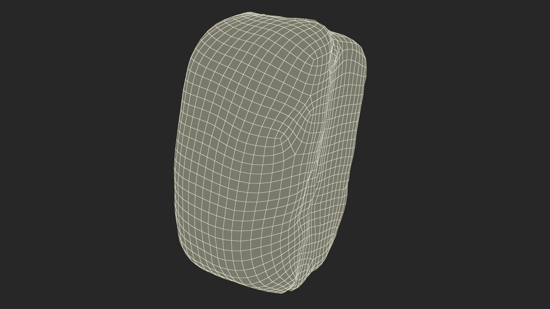 3D Loaf of Bread model