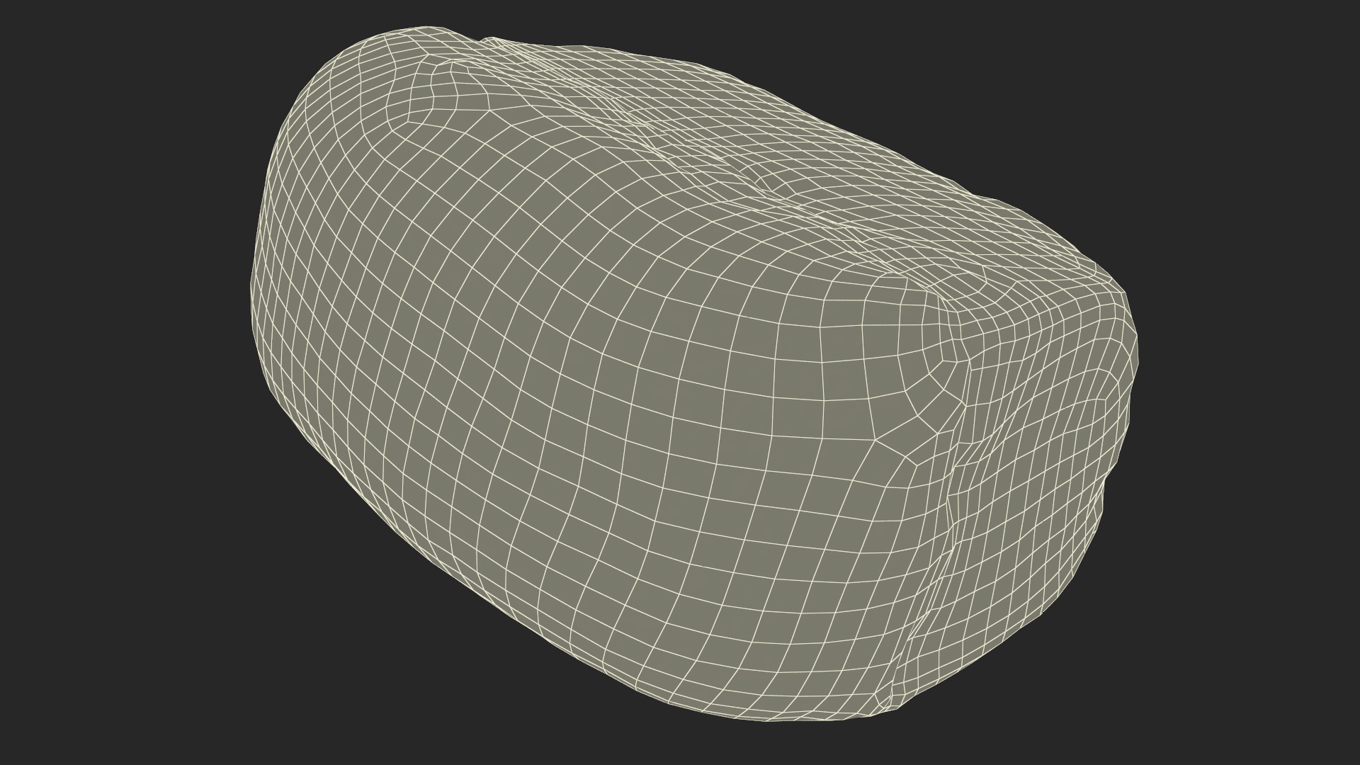 3D Loaf of Bread model
