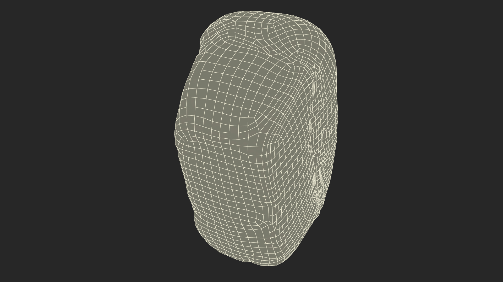 3D Loaf of Bread model