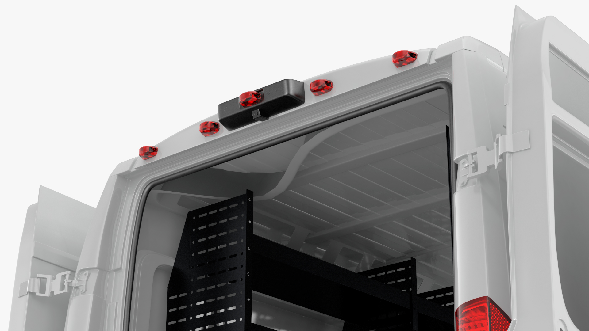 2022 RAM Promaster 159 Rigged 3D model