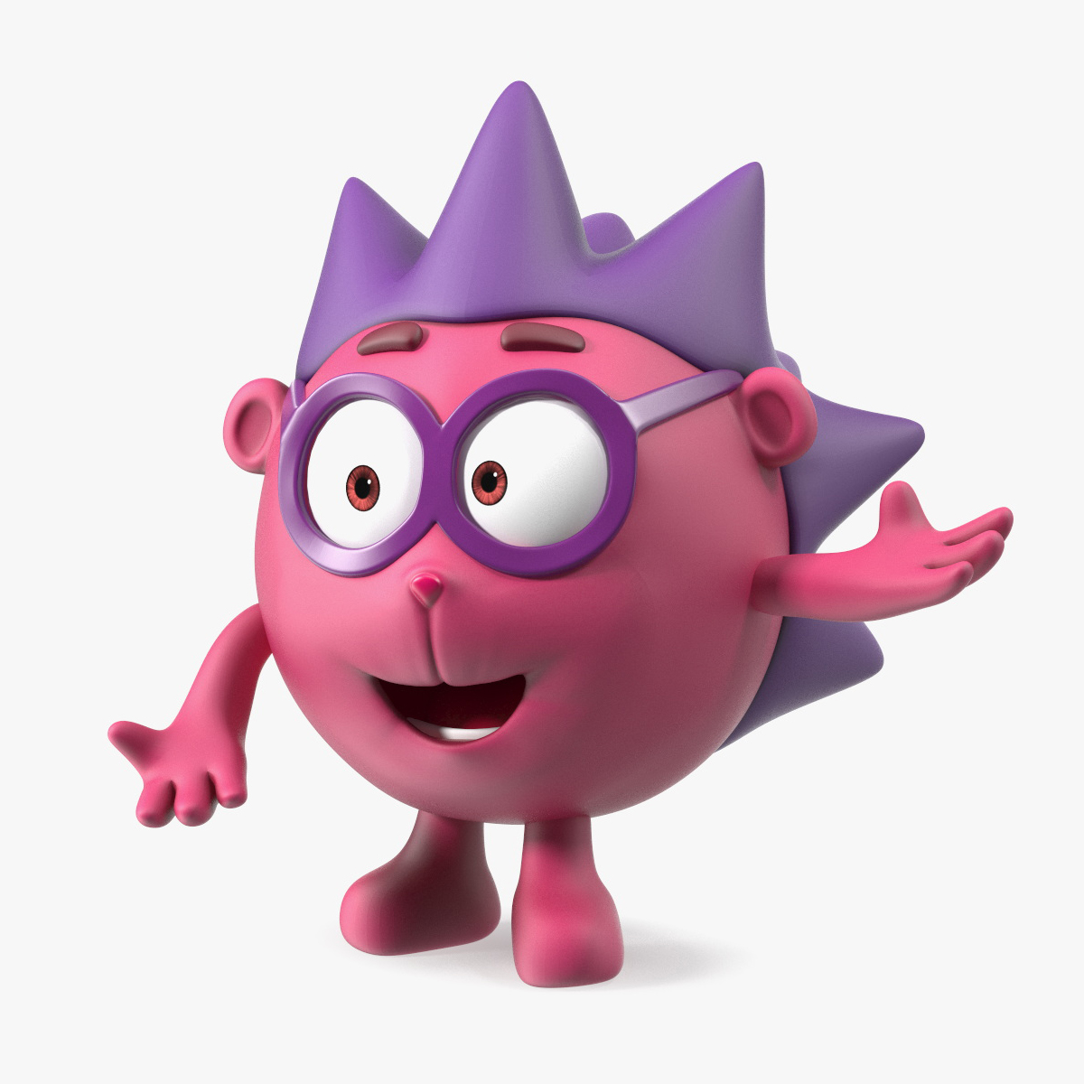 3D model Chiko Character Kikoriki Rigged for Maya