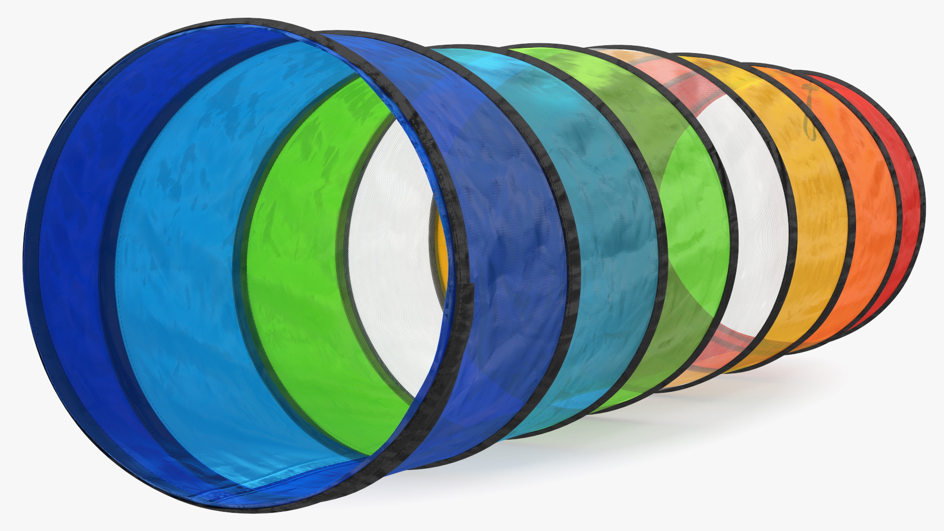 3D Kids Collapsible Play Tunnel model