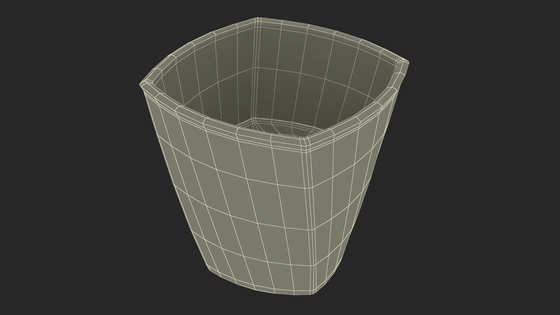 3D Tullamore Dew Rocks Glass With Whiskey model