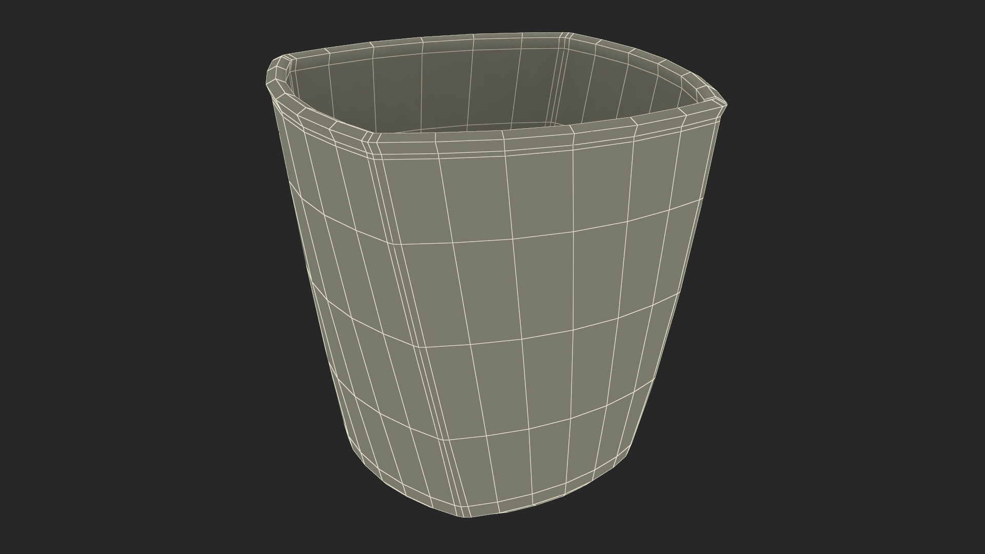 3D Tullamore Dew Rocks Glass With Whiskey model