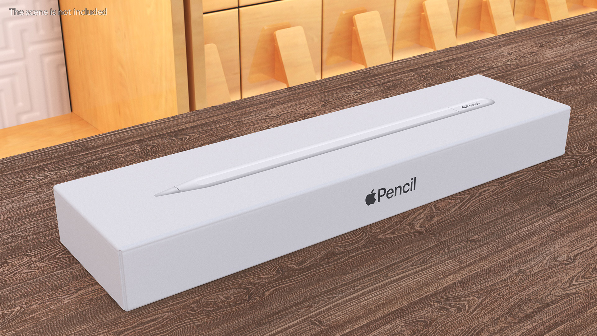 3D Box Apple Pencil