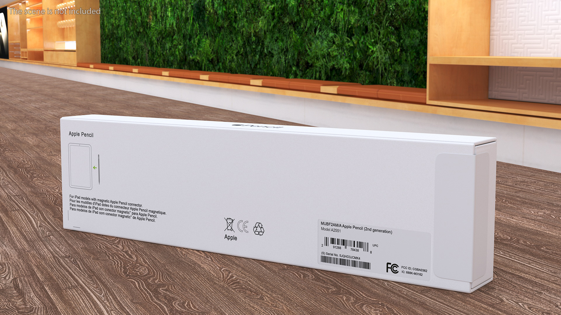 3D Box Apple Pencil