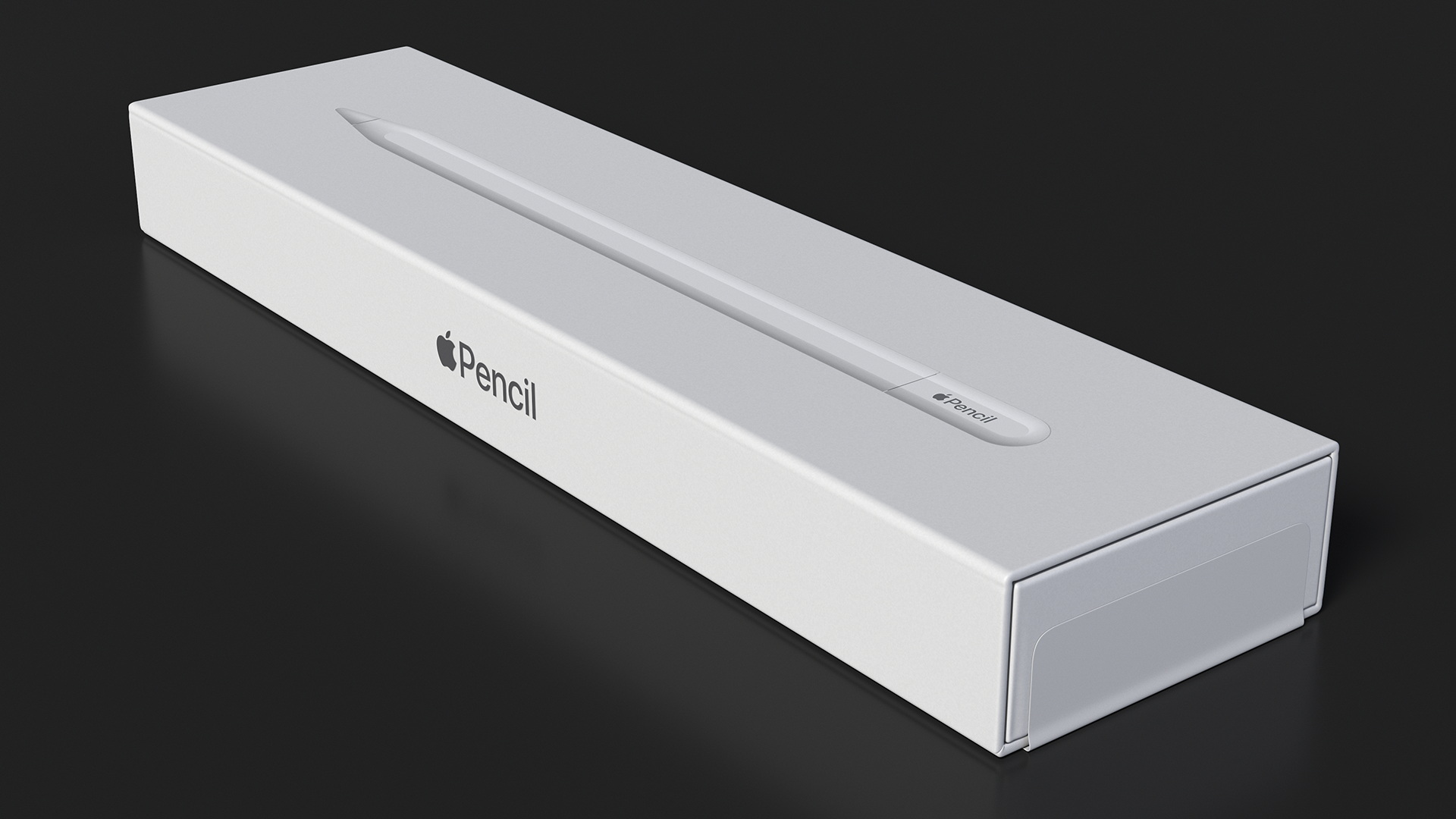 3D Box Apple Pencil