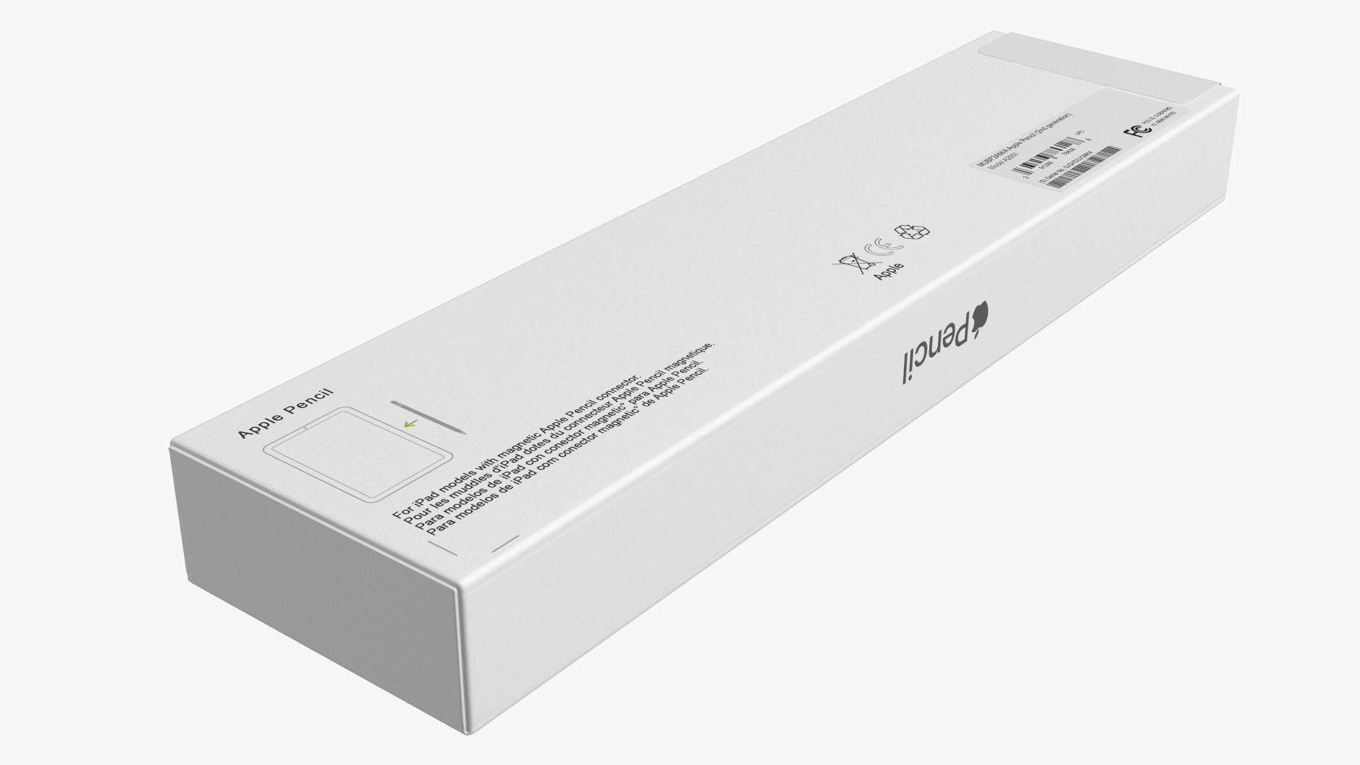 3D Box Apple Pencil