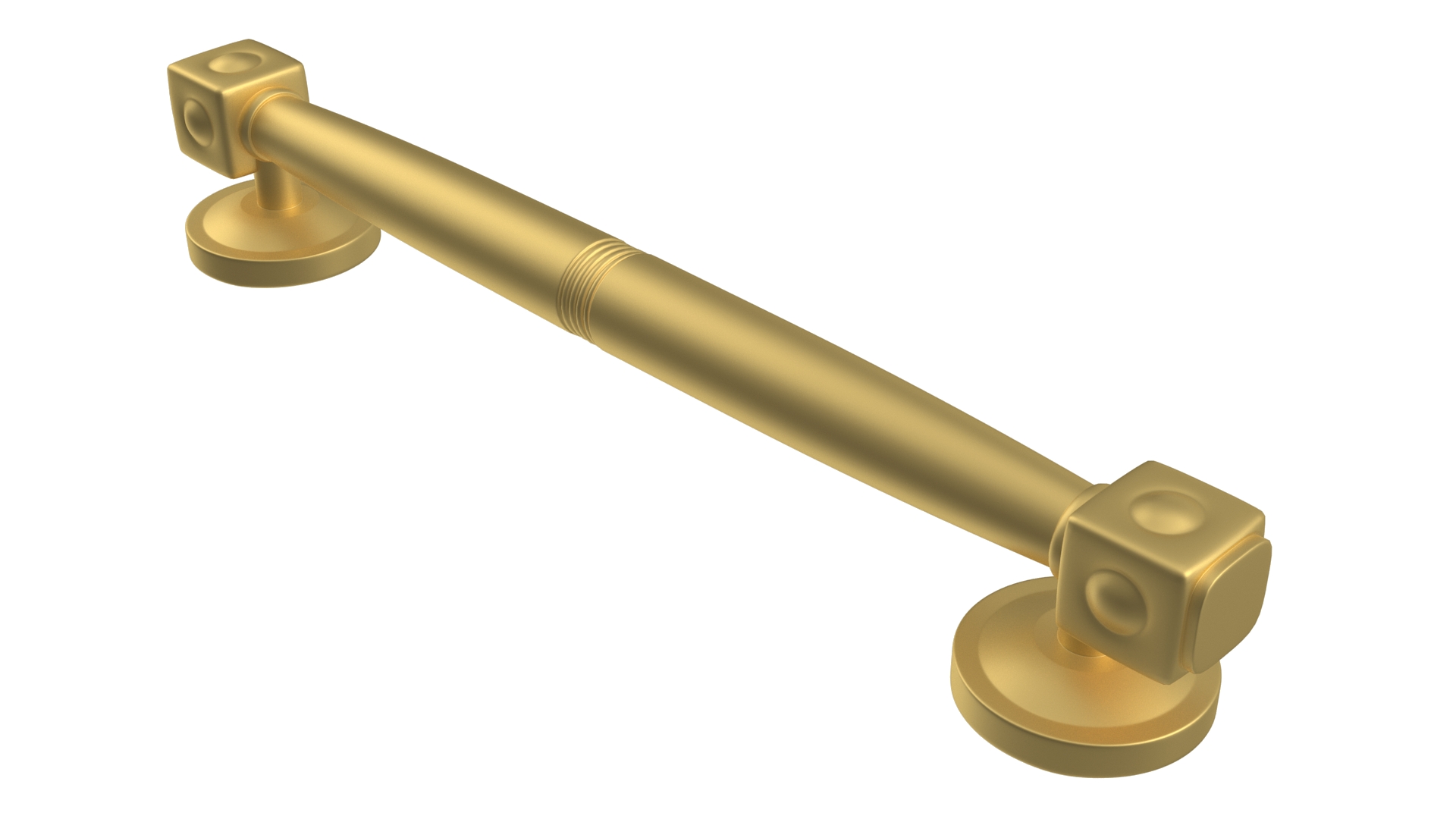 3D model Door Handle Designer Gold
