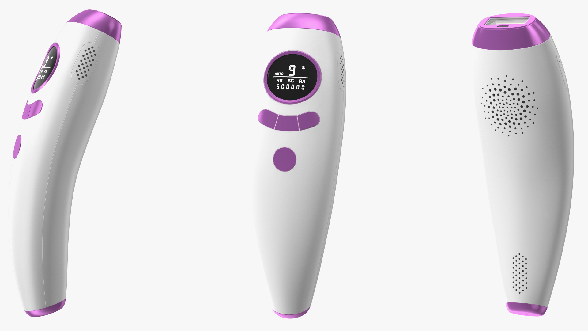 Painless IPL Hair Removal Device 3D