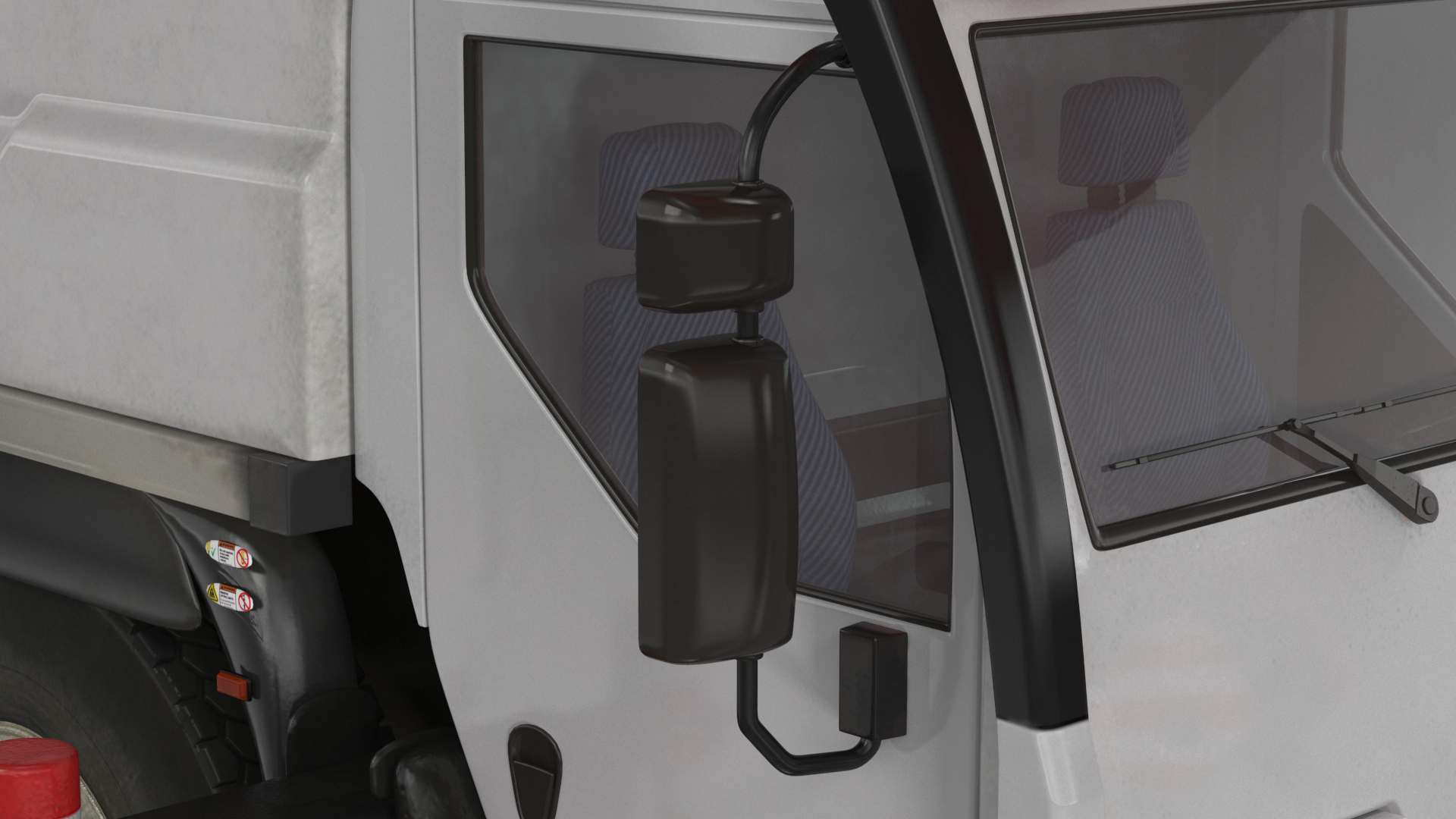 3D Mobile Crane Truck model