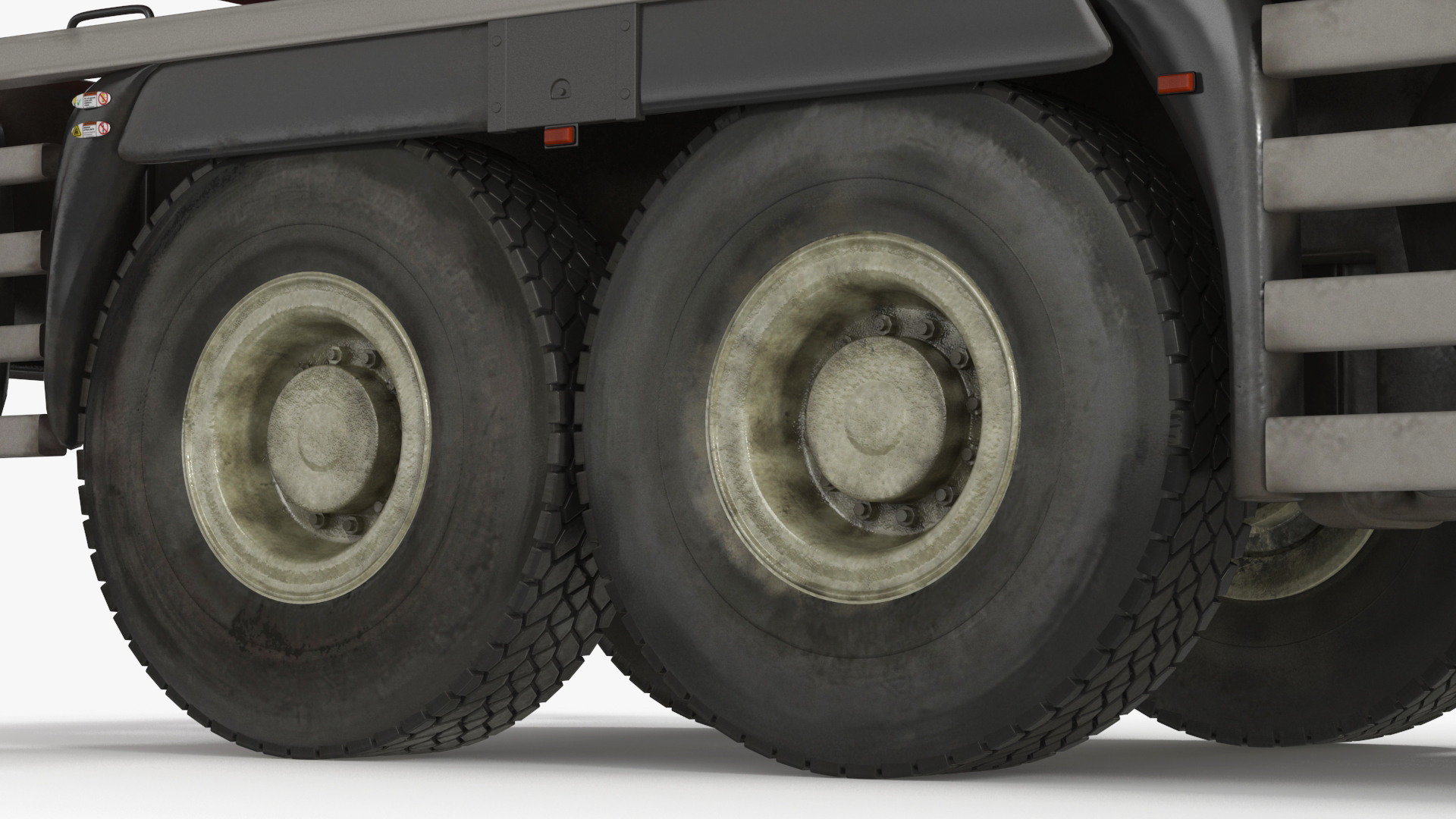 3D Mobile Crane Truck model