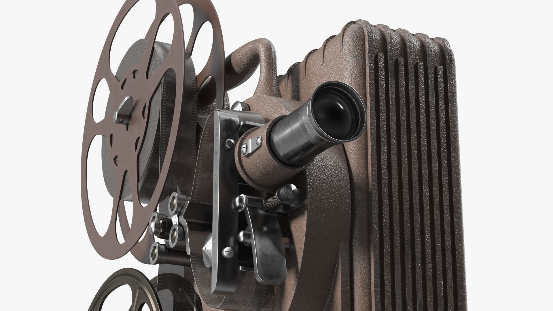 3D Vintage Movie Projector model