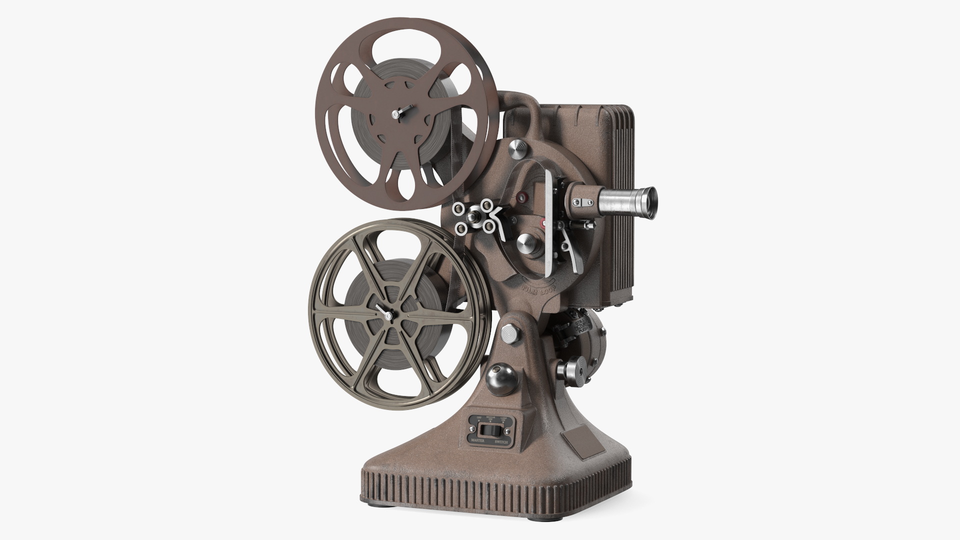 3D Vintage Movie Projector model