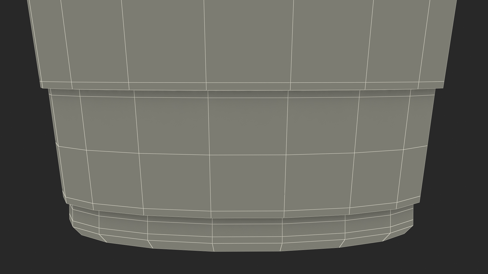 3D Reusable Plastic Shooter Cup model